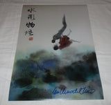 GUILLERMO DEL TORO SIGNED THE SHAPE OF WATER 12X18 MOVIE POSTER