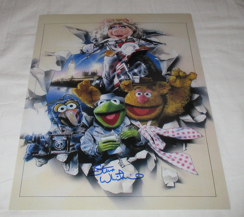 STEVE WHITMIRE SIGNED THE MUPPETS KERMIT THE FROG 11X14 PHOTO 3