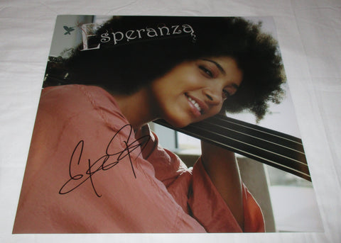 ESPERANZA SPALDING SIGNED ESPERANZA 12X12 PHOTO