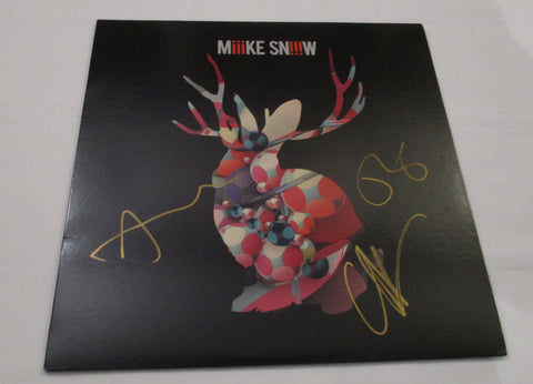 MIIKE SNOW SIGNED iii VINYL RECORD