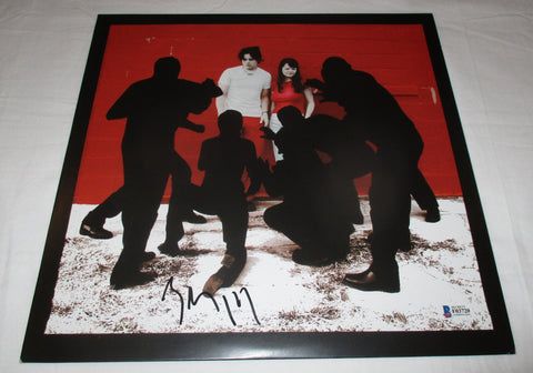 JACK WHITE SIGNED THE WHITE STRIPES WHITE BLOOD CELLS VINYL RECORD BAS BECKETT