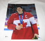 SIDNEY CROSBY SIGNED TEAM CANADA 11X14 PHOTO 2 BAS BECKETT