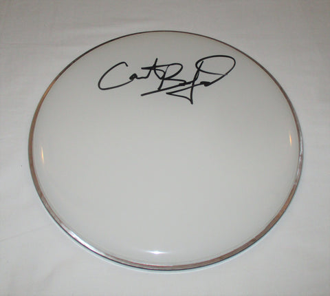 CARTER BEAUFORD SIGNED DAVE MATTHEWS BAND 12" DRUMHEAD