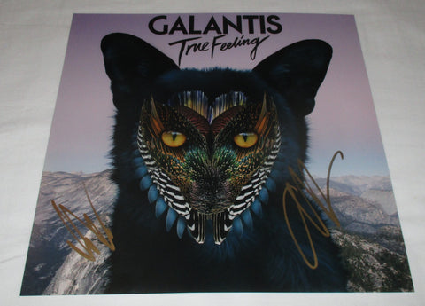 GALANTIS SIGNED TRUE FEELING 12X12 PHOTO