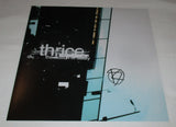 DUSTIN KENSRUE SIGNED THRICE THE ILLUSION OF SAFETY 12X12 PHOTO