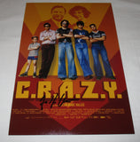 JEAN-MARC VALLEE SIGNED C.R.A.Z.Y. 12X18 MOVIE POSTER