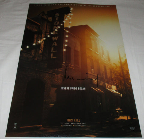ROLAND EMMERICH SIGNED STONEWALL 12X18 MOVIE POSTER