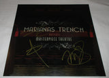MARIANAS TRENCH SIGNED MASTERPIECE THEATRE 12X12 PHOTO