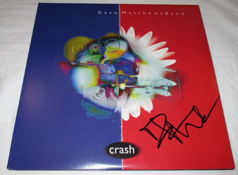 DAVE MATTHEWS SIGNED CRASH VINYL RECORD JSA