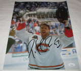 PATRICK ROY SIGNED MONTREAL CANADIENS 11X14 PHOTO JSA 2