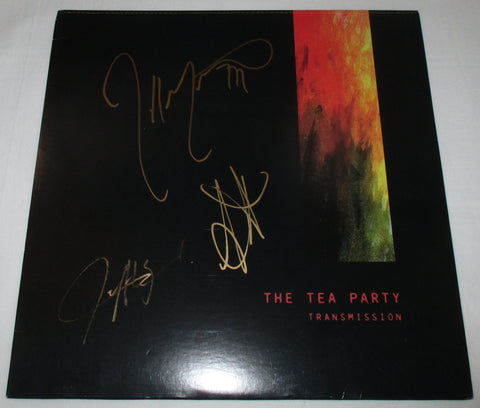 THE TEA PARTY SIGNED TRANSMISSION VINYL RECORD