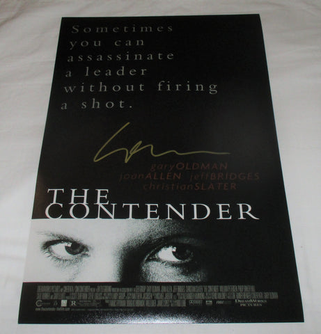 GARY OLDMAN SIGNED THE CONTENDER 12X18 MOVIE POSTER