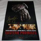 HOWARD SHORE SIGNED EASTERN PROMISES 12X18 MOVIE POSTER