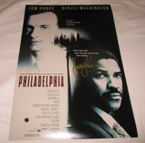 HOWARD SHORE SIGNED PHILADELPHIA 12X18 MOVIE POSTER
