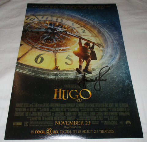 HOWARD SHORE SIGNED HUGO 12X18 MOVIE POSTER
