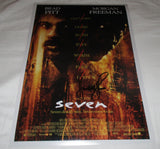 HOWARD SHORE SIGNED SE7EN 12X18 MOVIE POSTER
