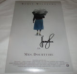 HOWARD SHORE SIGNED MRS. DOUBTFIRE 12X18 MOVIE POSTER