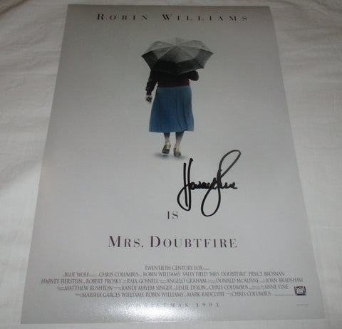 HOWARD SHORE SIGNED MRS. DOUBTFIRE 12X18 MOVIE POSTER