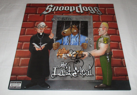 SNOOP DOGG SIGNED THA LAST MEAL VINYL RECORD