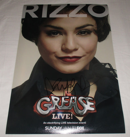 VANESSA HUDGENS SIGNED GREASE LIVE 12X18 POSTER