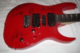 DISTURBED SIGNED FULL SIZE ELECTRIC GUITAR JSA