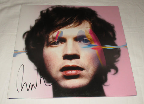 BECK HANSEN SIGNED SEA CHANGE VINYL RECORD