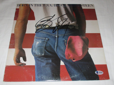 BRUCE SPRINGSTEEN SIGNED BORN IN THE USA VINYL RECORD BECKETT BAS