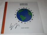 EZRA KOENIG SIGNED VAMPIRE WEEKEND FATHER OF THE BRIDE 12X12 PHOTO