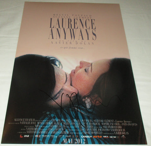 XAVIER DOLAN SIGNED LAURENCE ALWAYS 12X18 MOVIE POSTER 2