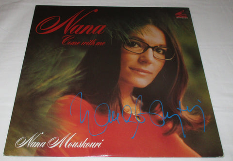 NANA MOUSKOURI SIGNED COME WITH ME VINYL RECORD