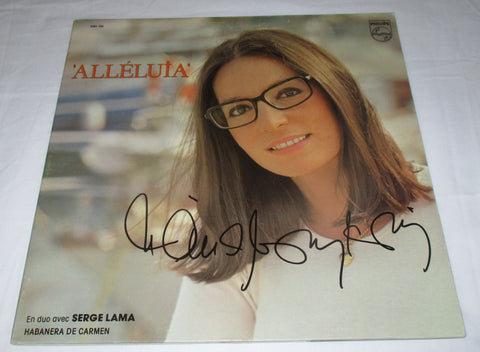 NANA MOUSKOURI SIGNED ALLELUIA VINYL RECORD