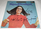 NANA MOUSKOURI SIGNED AN AMERICAN ALBUM VINYL RECORD