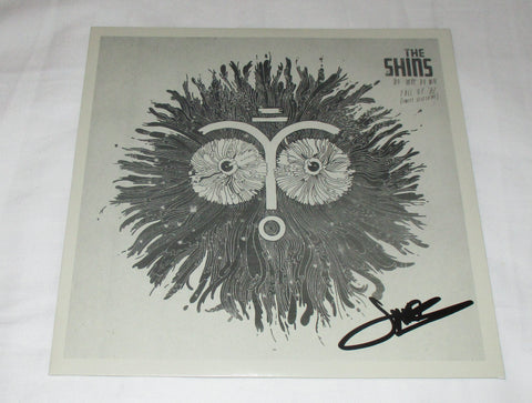 JAMES MERCER SIGNED THE SHINS NO WAY DOWN 7" VINYL RECORD