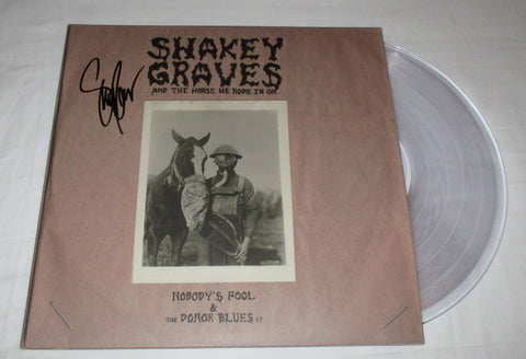 SHAKEY GRAVES SIGNED AND THE HORSE HE ROSE IN ON VINYL RECORD ALEJANDRO ROSE-GARCIA