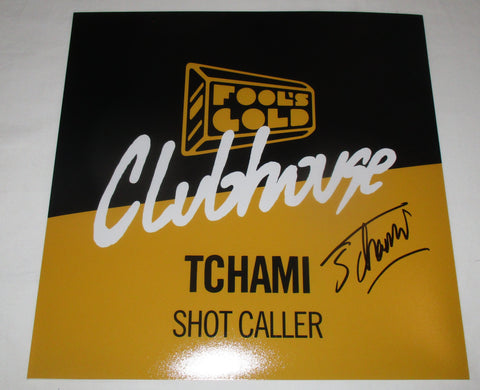 TCHAMI SIGNED SHOT CALLER 12X12 PHOTO