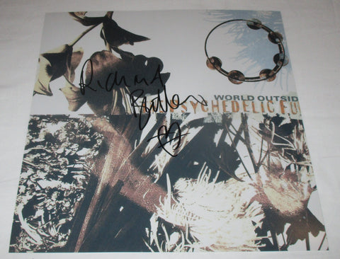 RICHARD BUTLER SIGNED THE PSYCHEDELIC FURS WORLD OUTSIDE 12X12 PHOTO