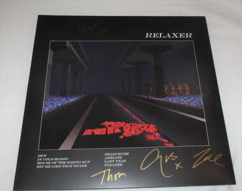 ALT-J SIGNED RELAXER VINYL RECORD