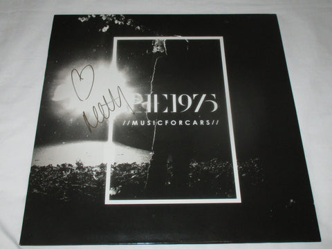 MATTHEW HEALY SIGNED THE 1975 MUSIC FOR CARS VINYL RECORD JSA