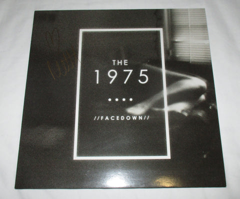 MATTHEW HEALY SIGNED THE 1975 FACEDOWN VINYL RECORD JSA