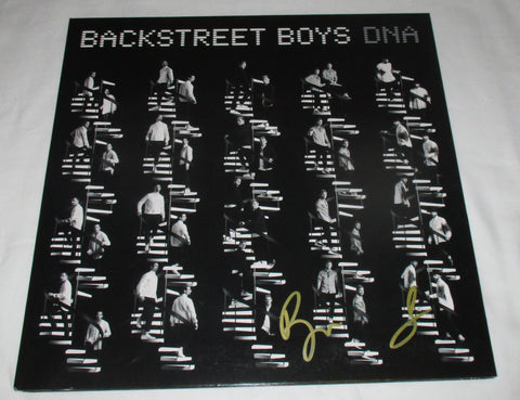 THE BACKSTREET BOYS SIGNED DNA VINYL RECORD