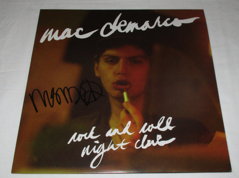 MAC DEMARCO SIGNED ROCK AND ROLL NIGHT CLUB VINYL RECORD