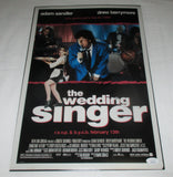 ADAM SANDLER SIGNED THE WEDDING SINGER 12X18 MOVIE POSTER JSA