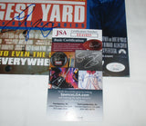 ADAM SANDLER SIGNED THE LONGEST YARD 12X18 MOVIE POSTER JSA