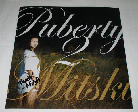 MITSKI SIGNED PUBERTY 12X12 PHOTO