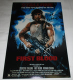 TED KOTCHEFF SIGNED RAMBO: FIRST BLOOD 12X18 MOVIE POSTER