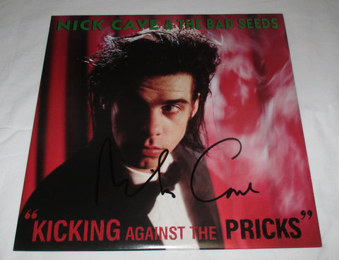 NICK CAVE SIGNED KICKING AGAINST THE PRICKS VINYL RECORD