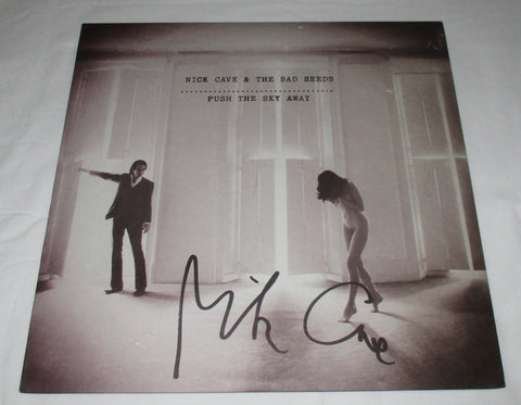 NICK CAVE SIGNED PUSH THE SKY AWAY VINYL RECORD JSA