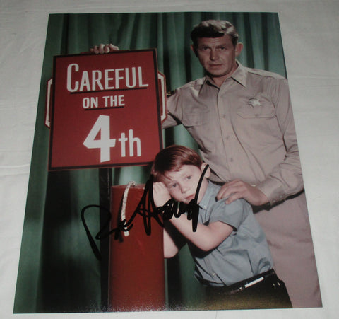 RON HOWARD SIGNED THE ANDY GRIFFITH SHOW 11X14 PHOTO