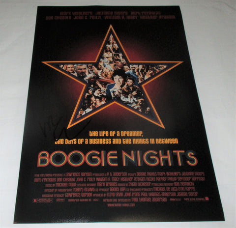 HEATHER GRAHAM SIGNED BOOGIE NIGHTS 12X18 MOVIE POSTER