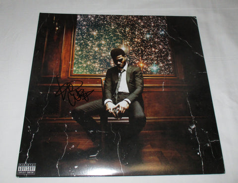 KID CUDI SIGNED MAN ON THE MOON II: THE LEGEND OF MR RAGER VINYL RECORD JSA